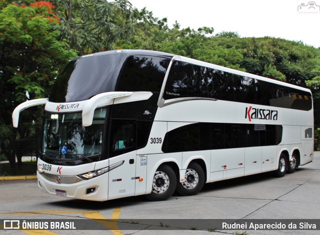 Kaissara - Viação Caiçara 3039 na cidade de São Paulo, São Paulo, Brasil, por Rudnei Aparecido da Silva. ID da foto: 7711645.