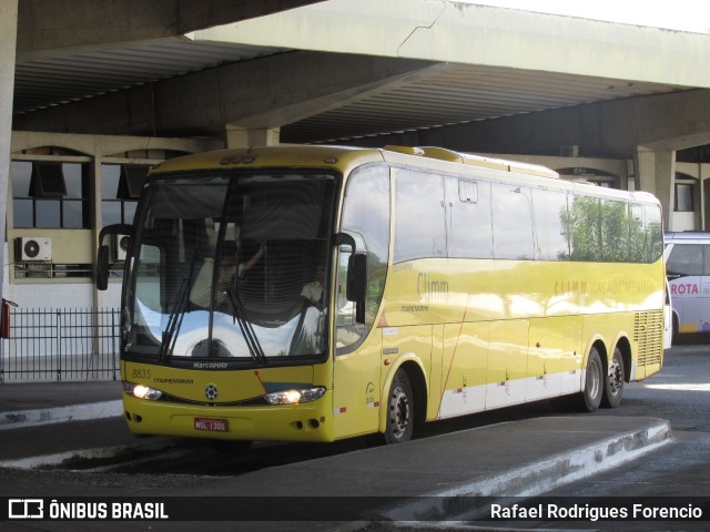 Viação Itapemirim 8835 na cidade de Aracaju, Sergipe, Brasil, por Rafael Rodrigues Forencio. ID da foto: 7713102.