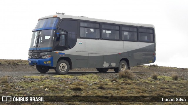 Ônibus da Bolívia 1687 na cidade de La Paz, Bolívia, por Lucas Silva. ID da foto: 7710047.