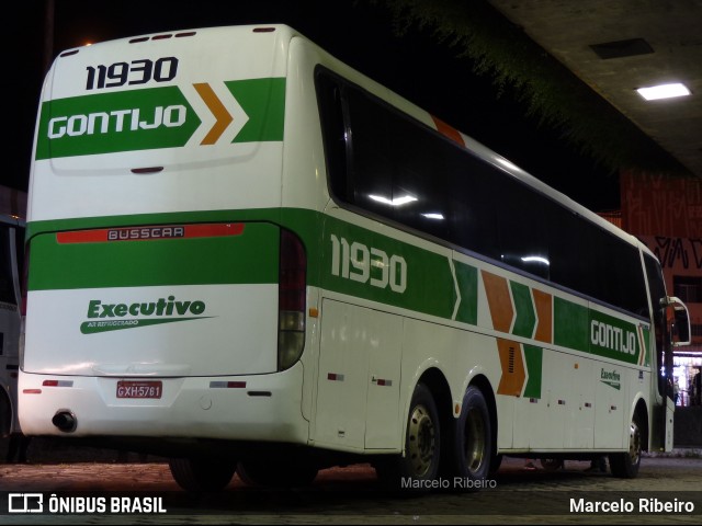 Empresa Gontijo de Transportes 11930 na cidade de Belo Horizonte, Minas Gerais, Brasil, por Marcelo Ribeiro. ID da foto: 7711320.