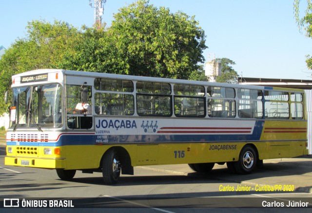 Ônibus Particulares 115 na cidade de Curitiba, Paraná, Brasil, por Carlos Júnior. ID da foto: 7712947.