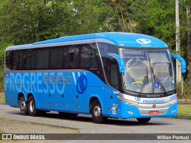 Auto Viação Progresso 6155 na cidade de Recife, Pernambuco, Brasil, por Willian Pontual. Número da foto: #7713514.