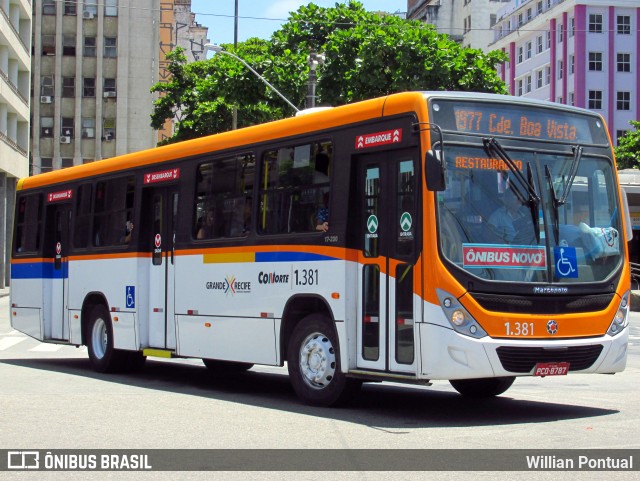 Cidade Alta Transportes 1.381 na cidade de Recife, Pernambuco, Brasil, por Willian Pontual. Número da foto: #7713671.
