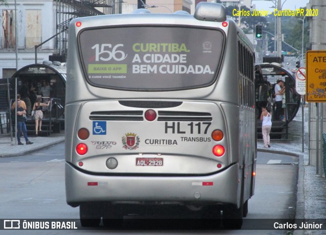 Auto Viação Redentor HL117 na cidade de Curitiba, Paraná, Brasil, por Carlos Júnior. ID da foto: 7712821.