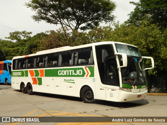 Empresa Gontijo de Transportes 20200 na cidade de São Paulo, São Paulo, Brasil, por André Luiz Gomes de Souza. ID da foto: 7713743.