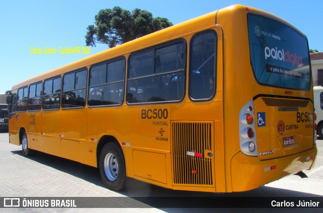 Transporte Coletivo Glória BC500 na cidade de Curitiba, Paraná, Brasil, por Carlos Júnior. Número da foto: #7712984.