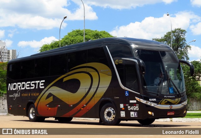 Expresso Nordeste 5495 na cidade de Maringá, Paraná, Brasil, por Leonardo Fidelli. Número da foto: #7711423.