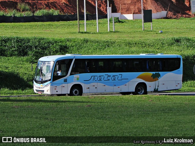 Transportadora Turística Natal 1197 na cidade de Aparecida, São Paulo, Brasil, por Luiz Krolman. Número da foto: #7711655.