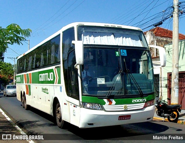 Empresa Gontijo de Transportes 20095 na cidade de Ribeirão Preto, São Paulo, Brasil, por Marcio Freitas. Número da foto: #7710635.