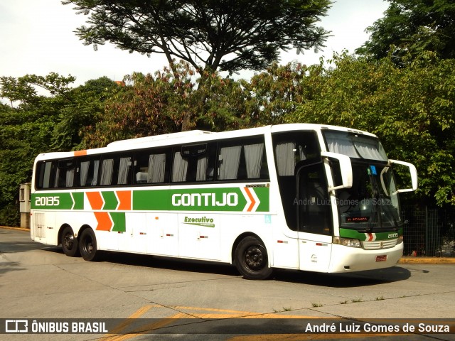 Empresa Gontijo de Transportes 20135 na cidade de São Paulo, São Paulo, Brasil, por André Luiz Gomes de Souza. ID da foto: 7712472.