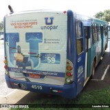 Viação Sorriso de Minas 4510 na cidade de Uberlândia, Minas Gerais, Brasil, por Leandro Alves. Número da foto: #:id.
