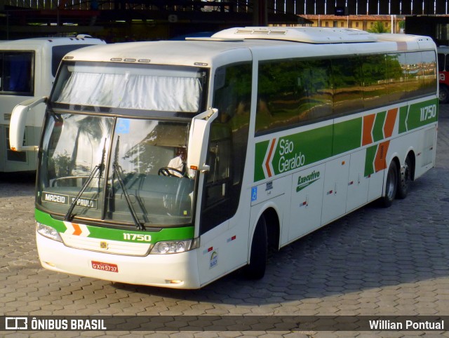 Cia. São Geraldo de Viação 11750 na cidade de Maceió, Alagoas, Brasil, por Willian Pontual. Número da foto: #7717777.