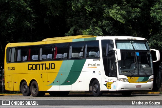 Empresa Gontijo de Transportes 12120 na cidade de São Paulo, São Paulo, Brasil, por Matheus Souza. ID da foto: 7716921.