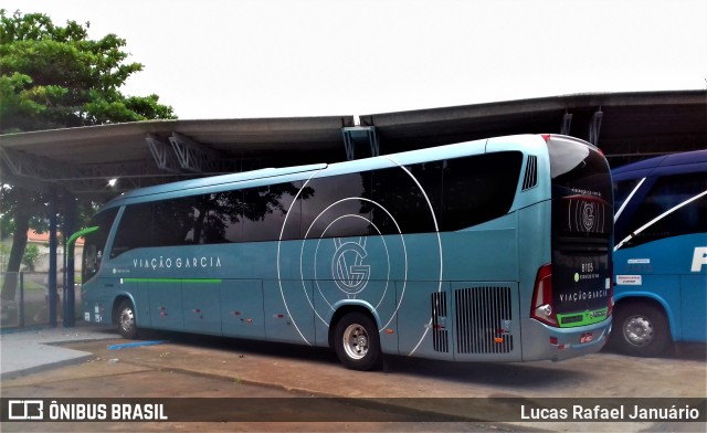 Viação Garcia 8185 na cidade de Ribeirão do Pinhal, Paraná, Brasil, por Lucas Rafael Januário. Número da foto: #7714933.