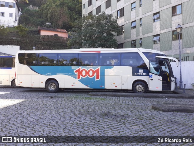 Auto Viação 1001 RJ 108.025 na cidade de Petrópolis, Rio de Janeiro, Brasil, por Zé Ricardo Reis. ID da foto: 7715378.