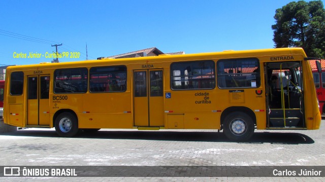 Transporte Coletivo Glória BC500 na cidade de Curitiba, Paraná, Brasil, por Carlos Júnior. ID da foto: 7716162.