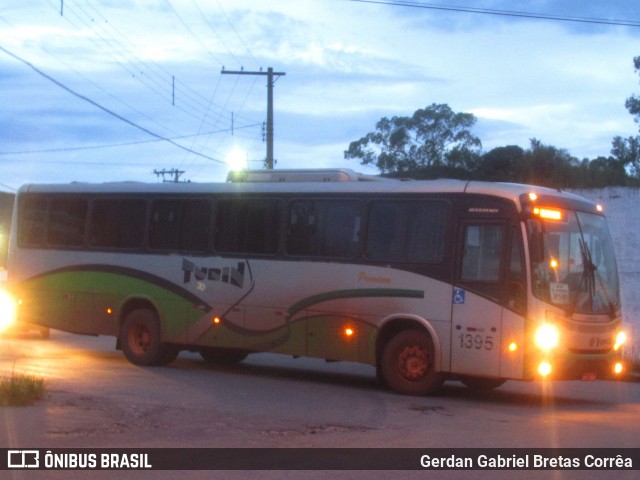 Turin Transportes 1395 na cidade de Ouro Preto, Minas Gerais, Brasil, por Gerdan Gabriel Bretas Corrêa. Número da foto: #7716724.