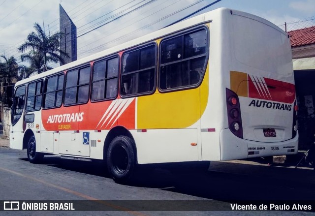 Autotrans > Turilessa 1835 na cidade de Itaúna, Minas Gerais, Brasil, por Vicente de Paulo Alves. Número da foto: #7715335.