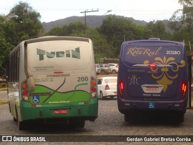 Turin Transportes 200 na cidade de Ouro Preto, Minas Gerais, Brasil, por Gerdan Gabriel Bretas Corrêa. Número da foto: #7716672.