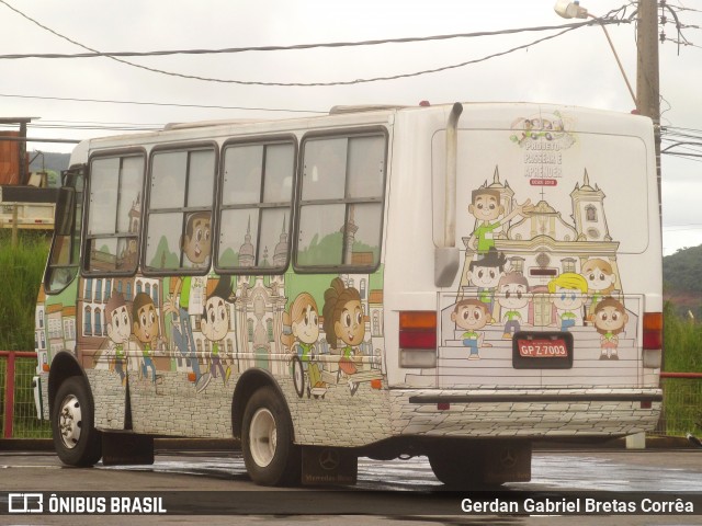 Turin Transportes 1060 na cidade de Ouro Preto, Minas Gerais, Brasil, por Gerdan Gabriel Bretas Corrêa. Número da foto: #7716626.