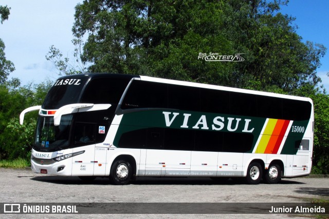 Viasul - Auto Viação Venâncio Aires 15000 na cidade de Santa Maria, Rio Grande do Sul, Brasil, por Junior Almeida. ID da foto: 7716218.