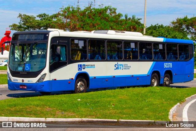 Transol Transportes Coletivos 50378 na cidade de Florianópolis, Santa Catarina, Brasil, por Lucas Sousa. ID da foto: 7714910.