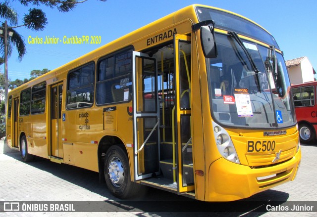 Transporte Coletivo Glória BC500 na cidade de Curitiba, Paraná, Brasil, por Carlos Júnior. ID da foto: 7716146.