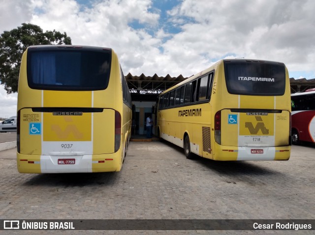 Viação Itapemirim 9037 na cidade de Rio Largo, Alagoas, Brasil, por Cesar Rodrigues. Número da foto: #7716677.