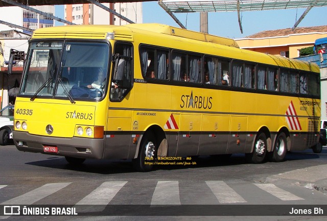 Viação Itapemirim 40335 na cidade de Belo Horizonte, Minas Gerais, Brasil, por Jones Bh. ID da foto: 7717807.