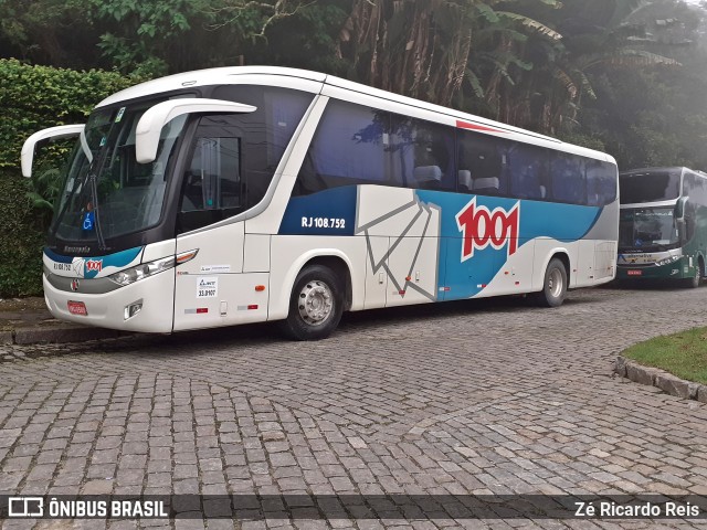Auto Viação 1001 RJ 108.752 na cidade de Petrópolis, Rio de Janeiro, Brasil, por Zé Ricardo Reis. Número da foto: #7715436.