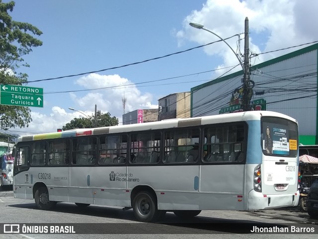 Transportes Futuro C30218 na cidade de Rio de Janeiro, Rio de Janeiro, Brasil, por Jhonathan Barros. ID da foto: 7717980.