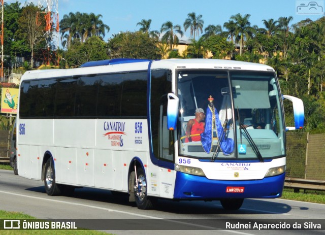 Canatris Turismo 956 na cidade de Santa Isabel, São Paulo, Brasil, por Rudnei Aparecido da Silva. ID da foto: 7715002.