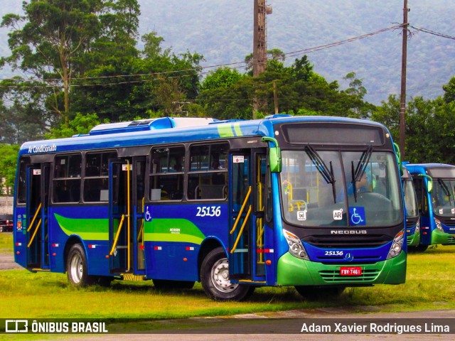 Rápido Expresso Fênix Viação 25136 na cidade de Cubatão, São Paulo, Brasil, por Adam Xavier Rodrigues Lima. Número da foto: #7717816.