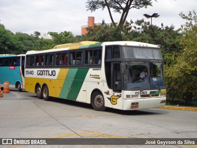 Empresa Gontijo de Transportes 15140 na cidade de São Paulo, São Paulo, Brasil, por José Geyvson da Silva. ID da foto: 7717747.