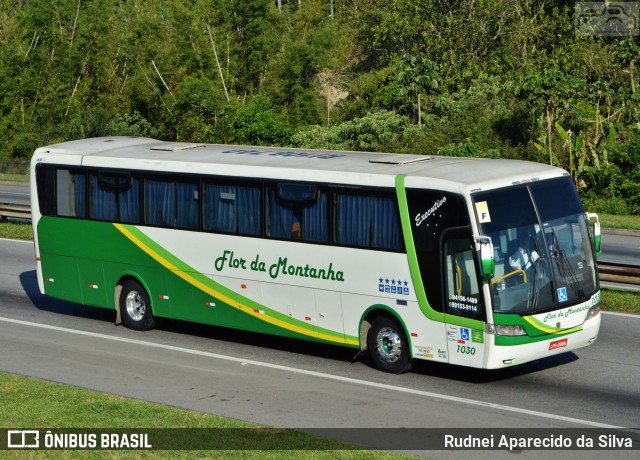 Flor da Montanha Transportes e Turismo 1030 na cidade de Santa Isabel, São Paulo, Brasil, por Rudnei Aparecido da Silva. Número da foto: #7715078.