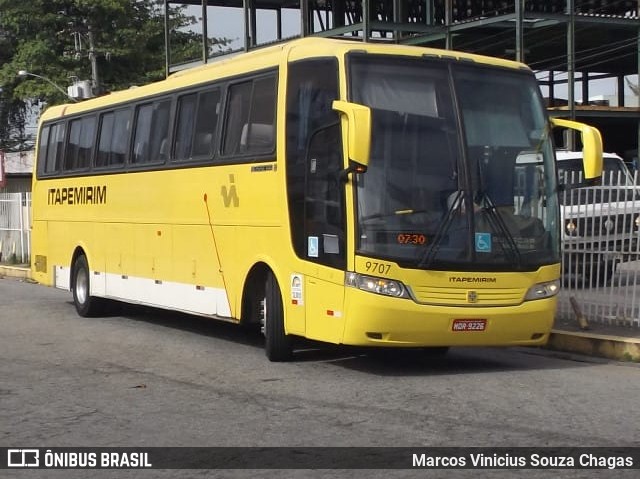 Viação Itapemirim 9707 na cidade de Macaé, Rio de Janeiro, Brasil, por Marcos Vinicius Souza Chagas. ID da foto: 7717698.