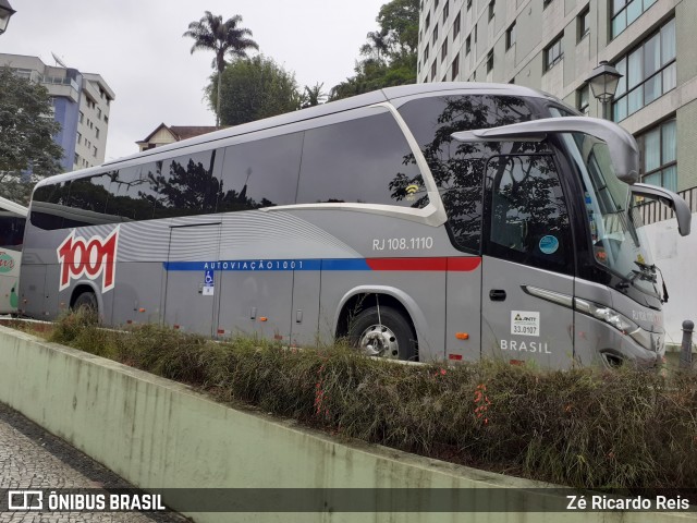 Auto Viação 1001 RJ 108.1110 na cidade de Petrópolis, Rio de Janeiro, Brasil, por Zé Ricardo Reis. Número da foto: #7715576.