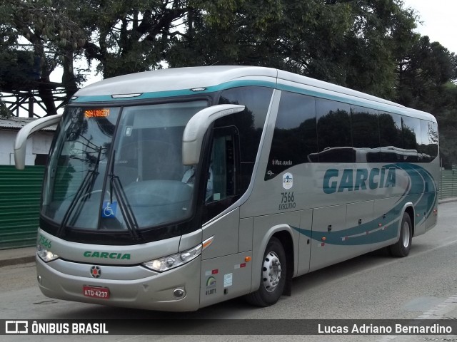 Viação Garcia 7566 na cidade de São Paulo, São Paulo, Brasil, por Lucas Adriano Bernardino. Número da foto: #7718536.
