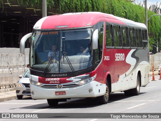 Viação Serro 24311 na cidade de Belo Horizonte, Minas Gerais, Brasil, por Tiago Wenceslau de Souza. ID da foto: 7720220.