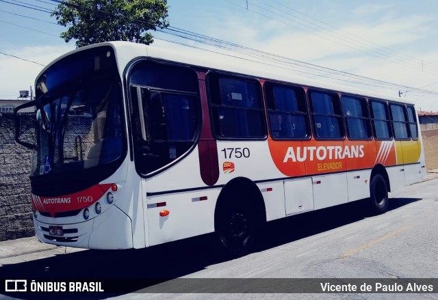 Autotrans > Turilessa 1750 na cidade de Itaúna, Minas Gerais, Brasil, por Vicente de Paulo Alves. ID da foto: 7722315.