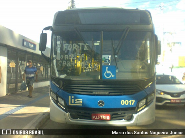 Lis Transportes 0017 na cidade de Salvador, Bahia, Brasil, por Mario dos Santos Nogueira Junior. ID da foto: 7719969.