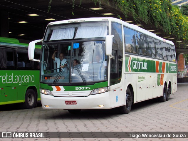 Empresa Gontijo de Transportes 20075 na cidade de Belo Horizonte, Minas Gerais, Brasil, por Tiago Wenceslau de Souza. ID da foto: 7720161.