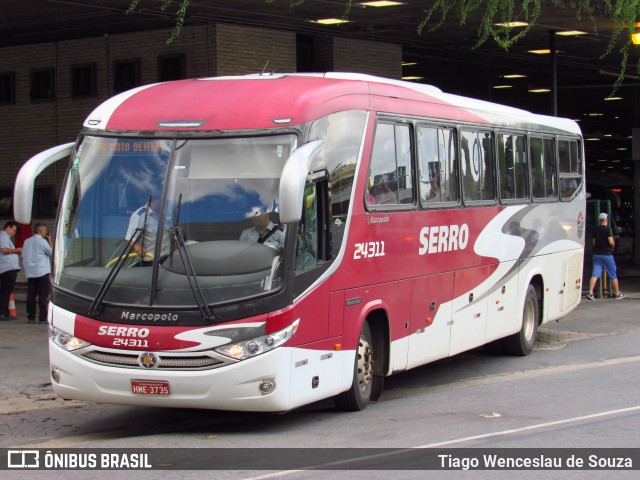 Viação Serro 24311 na cidade de Belo Horizonte, Minas Gerais, Brasil, por Tiago Wenceslau de Souza. ID da foto: 7720542.