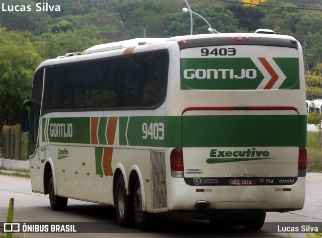 Empresa Gontijo de Transportes 9403 na cidade de Recife, Pernambuco, Brasil, por Lucas Silva. Número da foto: #7720541.