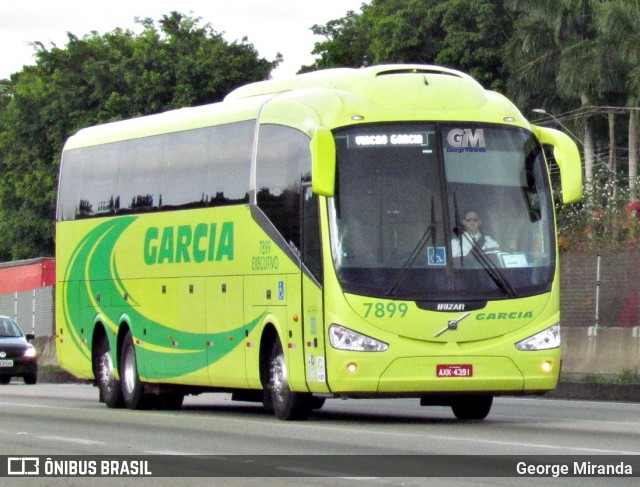 Viação Garcia 7899 na cidade de São José dos Campos, São Paulo, Brasil, por George Miranda. ID da foto: 7720614.