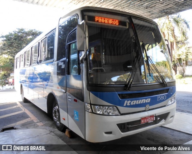 Viação Itaúna 1580 na cidade de Itaúna, Minas Gerais, Brasil, por Vicente de Paulo Alves. ID da foto: 7720046.