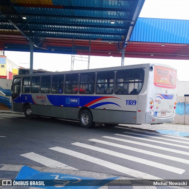 BBTT - Benfica Barueri Transporte e Turismo 1189 na cidade de Itapevi, São Paulo, Brasil, por Michel Nowacki. Número da foto: #7722149.