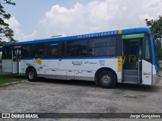 Viação Redentor C47620 na cidade de Rio de Janeiro, Rio de Janeiro, Brasil, por Jorge Gonçalves. Número da foto: #7720630.