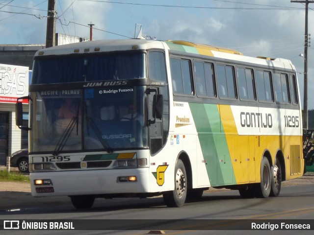 Empresa Gontijo de Transportes 11295 na cidade de Maceió, Alagoas, Brasil, por Rodrigo Fonseca. ID da foto: 7719700.