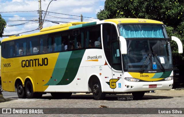 Empresa Gontijo de Transportes 14015 na cidade de Vitória da Conquista, Bahia, Brasil, por Lucas Silva. Número da foto: #7721895.